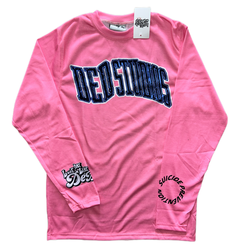 DED STUDIOS Long Tshirt(pink)