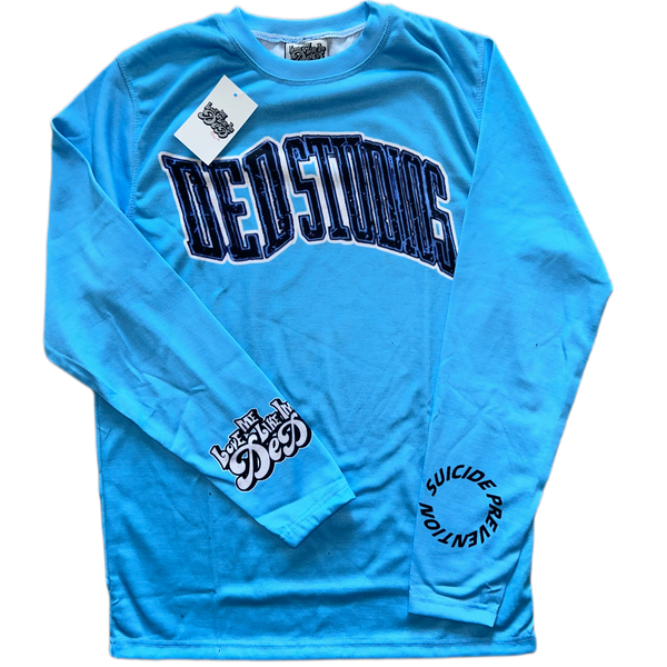 DED STUDIOS Long Tshirt(light blue)