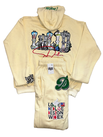 LMLID Beige sweat suit