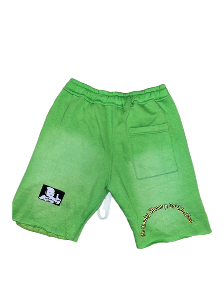 DED Faded shorts(Green)